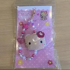 ハローキティ フェイスマスコットストラップ 日焼け
