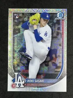 佐々木朗希 2025 Bowman Mega Mojo Refractor