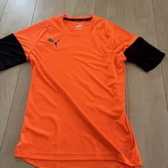 PUMA オレンジ Mサイズ シャツ