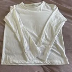 studio CLIP ホワイト 長袖Tシャツ