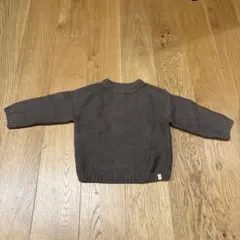 ZARA ブラウンニットセーター 2-3歳