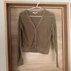 ユニクロ　カーディガン　レースカーディガン　メッシュカーディガン　レディース