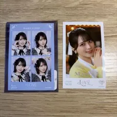 佐々木舞香 イコラブ =LOVE 4カット IDフォト ミニフォトカード セット