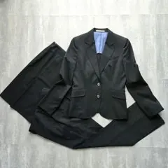 美品 LES MUES Femme 2点セット ジャケット パンツ 黒