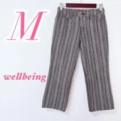 wellbeing ブラウン　ストレートパンツ　カジュアルのサムネイル