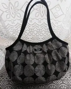 円形模様のトートバッグ 軽量 近日中削除予定