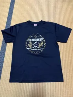 中国大会 2017 Tシャツ Mサイズ ネイビー 卓球