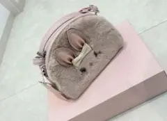 メゾピアノ うさぎフェイスポシェット ショルダーバッグ 新品未使用