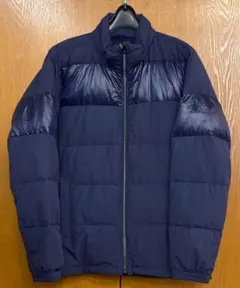 メンズ★Munsing PRESTIGE★ダウンジャケットL　ネイビー　USED