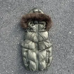 old gap 2点セット　ファー　ダウンベスト　00s