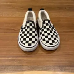 Vans チェッカーパターン スリッポンシューズ