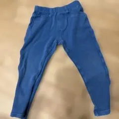 110サイズ 青色 ロングパンツ