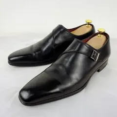 【未使用級】マグナーニ シングルモンクストラップ 15141 黒 40のサムネイル