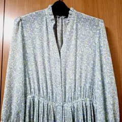 花柄 ロングワンピース