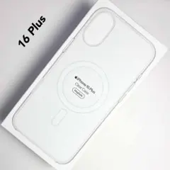 【 新品・未開封 】iPhone16plus Apple純正クリアケース