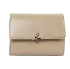 agnès b. VOYAGE FEMME ミニウォレット ベージュ