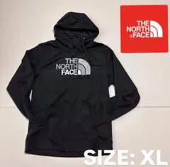 【THE NORTH FACE】希少ロゴ ジップアップ パーカー XL