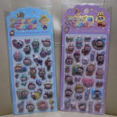 ラブブ　3D立体ステッカー 2枚セット