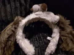 ユニバ　カチューシャ　スヌーピー