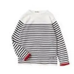 【ファミリア】新品 ニット 長袖 カットソー Tシャツ ボーダー 男の子 女の子