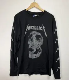 H&M DIVIDED METALLICA L/S TEE ロンT XLサイズ