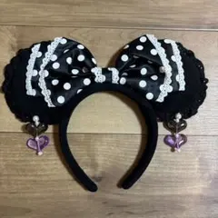 廃盤　ミニー　イヤリング付きカチューシャ