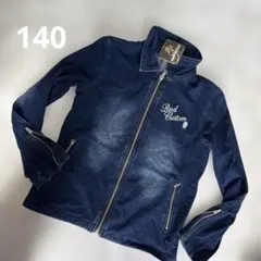 新品未使用タグ付き❤︎ラッドカスタム❤︎デニムジャケット140センチ