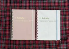 セット　ロルバーンrollbahn L スコラ　ホワイト　ベビーピンク