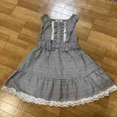 グレーワンピース　120