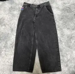 polar bigboy デニム 黒 スケーター swag y2k ビッグボーイ