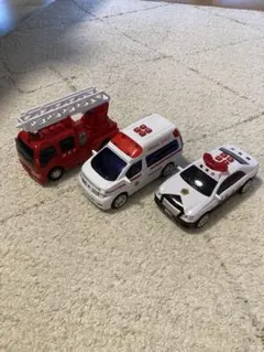 ミニサウンド 緊急車両 3台セット