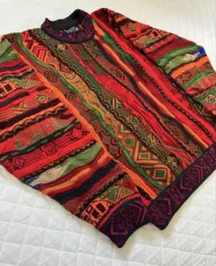 COOGI クージー 90s 3Dニット セーター M オーストラリア製 ウール