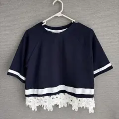 【ROPE PICNIC】ネイビー レーストップス
