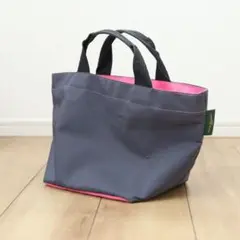 Herve Chapelier トートバッグ グレー ピンク　エルベシャプリエのサムネイル