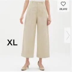 GU ジーユー コーデュロイワイドパンツ xl