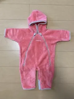 mont-bell フード付きカバーオール 80cm ピンク