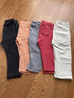 ボトムス5点セット サイズ80～90