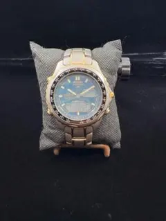 CITIZEN　シチズン　エコドライブ　ソーラー　C605　腕時計