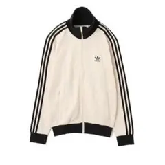 adidas ワッフル トラックジャケット ベッケンバウアー ロゴ刺繍