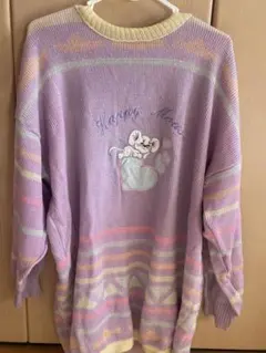 古着 ヴィンテージ 刺繍 ニット