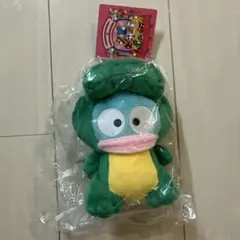 たべっ子どうぶつ　サンリオ　ワニくんとハンギョドンのコラボ　着ぐるみマスコット