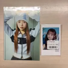 ME:I オンラインくじ チェキ風カード　タワレコ ポストカード　清水恵子