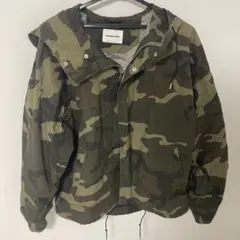 カモフラージュ フード付き ミリタリージャケットのサムネイル