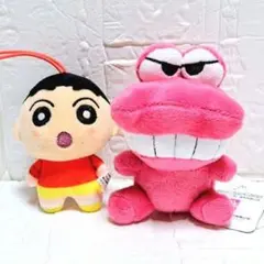 クレヨンしんちゃん ぬいぐるみ　2種セット　ワニ山さん　しんちゃん　マスコット