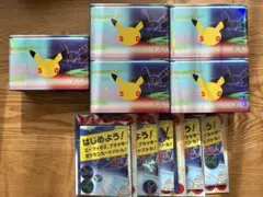 ポケカプレミアムデッキセット エーフィ ブラッキー 30th デッキケース 5個