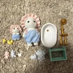 シルバニアファミリー バスルームセット