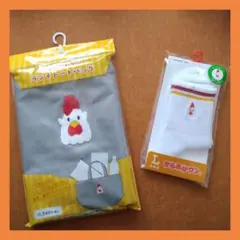 からあげクン感謝祭 限定デザイングッズ トートバッグ くつ下 子供用 ローソン