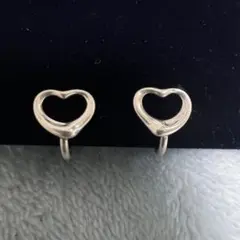 ティファニー オープンハート イヤリング SV925 美品