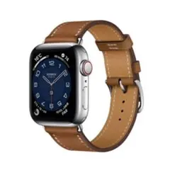 希少色 Apple Watch HERMES レザー ストラップ フォーヴ