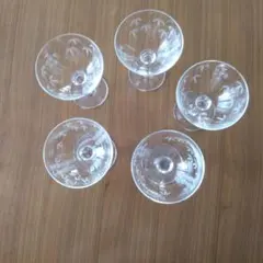 昭和レトロのシャンパングラス